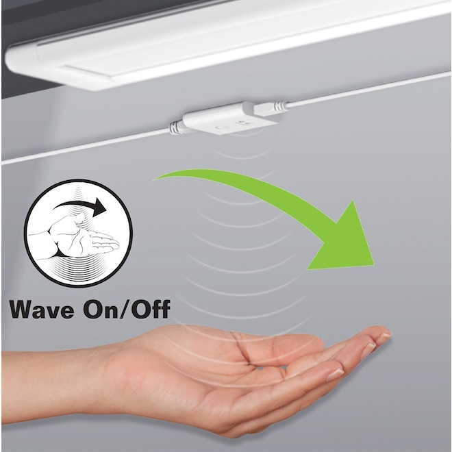 Good Earth Lighting 9-in Plug-in LED Undercabinet Light - 4-Pack