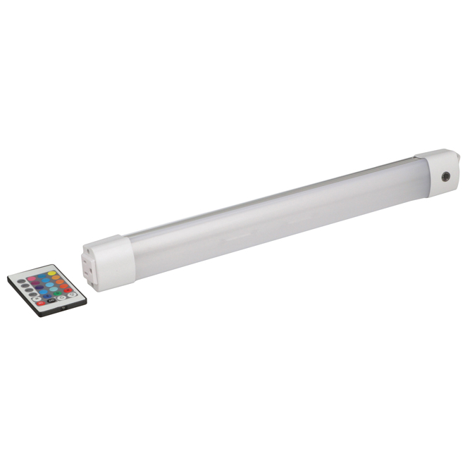 Good Earth Lighting 18-in RGB Plug-In Undercounter Light Bar