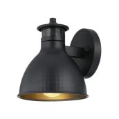 Good Earth Lighting Black Outdoor Motion Sensor Wall Sconce - 150° -  8-in