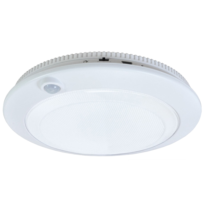 Good Earth Lighting 7-in Puck LED Rechargeable Light -cool white