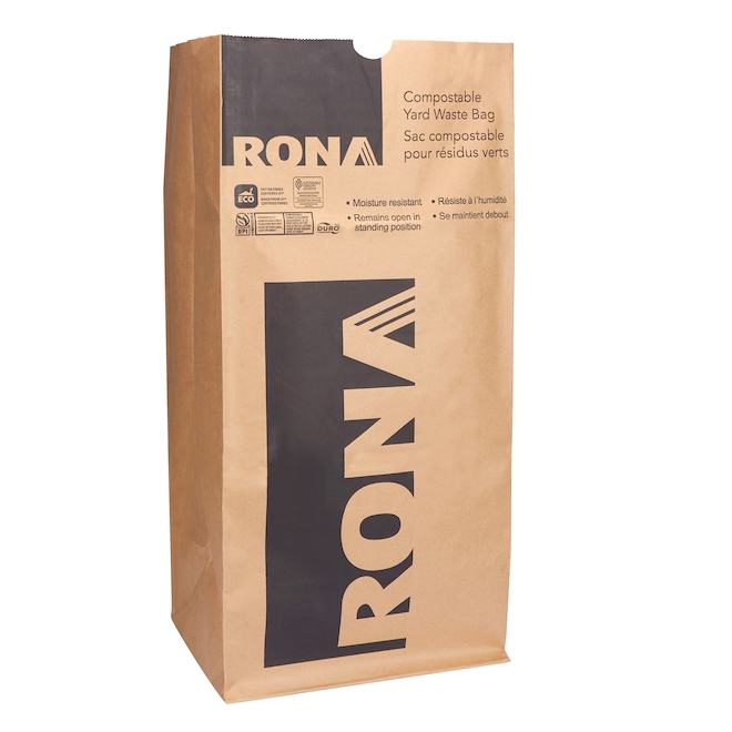 RONA Compostable Yard Waste Bags - 25/Pack