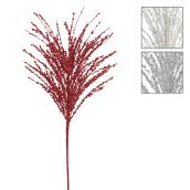 Tiges d'herbe Holiday Living en plastique avec paillettes, multicolore, paquet de 3