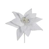 Tige de poinsettia Holiday Living, 22 po, blanc, 1/paquet
