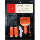 Célébrations BY Landon & Co. Deluxe Pumpkin Carving Kit - 6-Piece