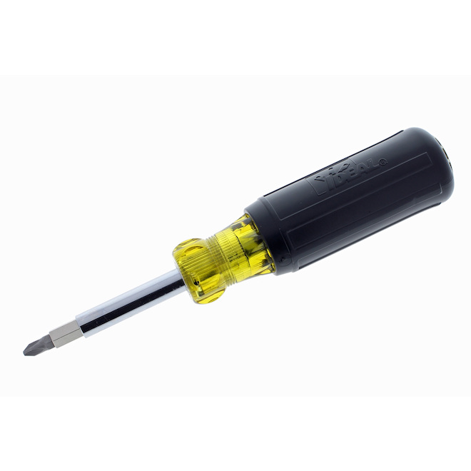 IDEAL 11-in-1 Screwdriver/Nut Driver with Cushioned Grip and Multiple Bits