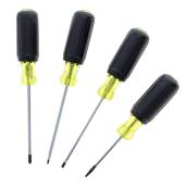 IDEAL Set of 4 Electronic Mini Screwdrivers with Cushion-Grip