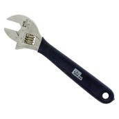 IDEAL Adjustable Steel Wrench with Extra Wide Jaws - 8-in