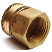 Brass hose connector