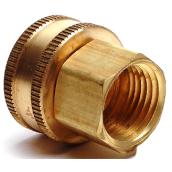 Brass hose connector