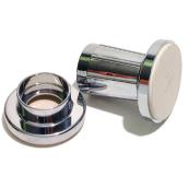 Support de tringle Master Plumber en zinc chrome