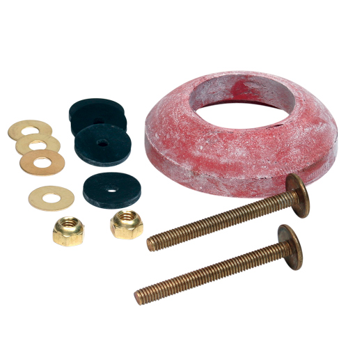 Master Plumber Tank To Bowl Kit - Rubber Material - 5/16-in L - Brass