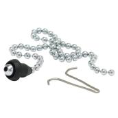 Master Plumber Bead Chain - Nickel - 8-in L - Easy Installation