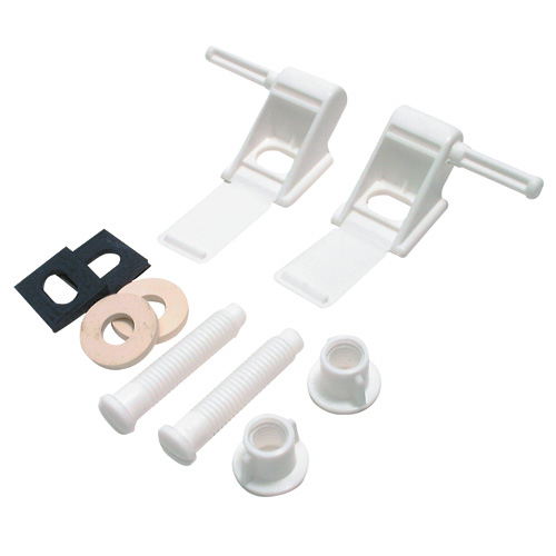 Master Plumber Toilet Seat Hinge Replacement Kit White Plastic Post Type 2 Per Pack 260 Rona - Can You Replace Toilet Seat Hinges