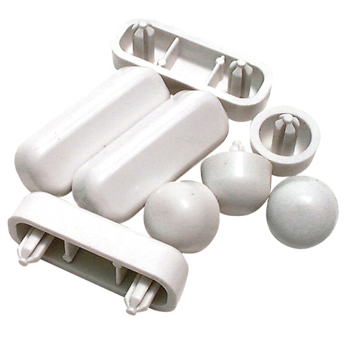 Master Plumber Toilet Seat Bumpers White Finish Plastic Component Hardware Kit 262a Rona - Plastic Toilet Seat Parts