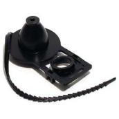 Clapet en vinyle noir