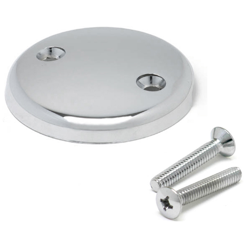 Master Plumber Bathtub Overflow Drain Cover Chrome Plated