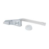 Levier de chasse d'eau en plastique chromé, 4