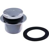 Master Plumber Tip Toe Bathtub Pop-up Stopper - Chrome