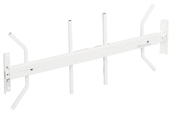 Mr. Goodbar 29-in x 12-in Swing-Away Window Security Bar (White)