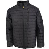 DEWALT Puffer Heated Jacket in Black Polyester - Medium