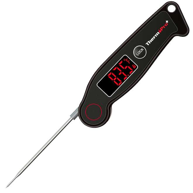 ThermoPro Termocouple Sensor Digital Black Thermometer