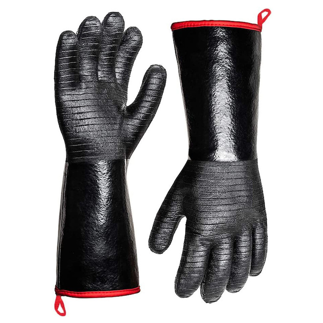 ThermoPro Black Neoprene BBQ Cooking Gloves - 1 Pair