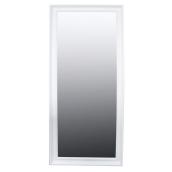 Uberhaus Classic Wall Mirror - MDF - 24-in x 36-in x 0.09-in - White
