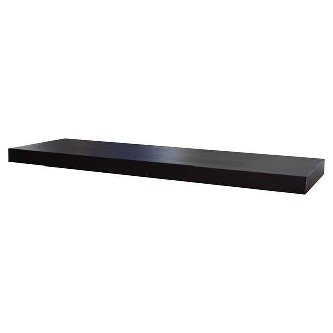 Furniture I E Floating Shelf 80 Cm Black Sm F8023388 Bk Rona