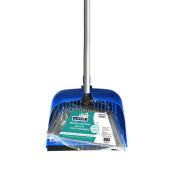 Moxie Broom and Dustpan - 12-in Handle - Blue