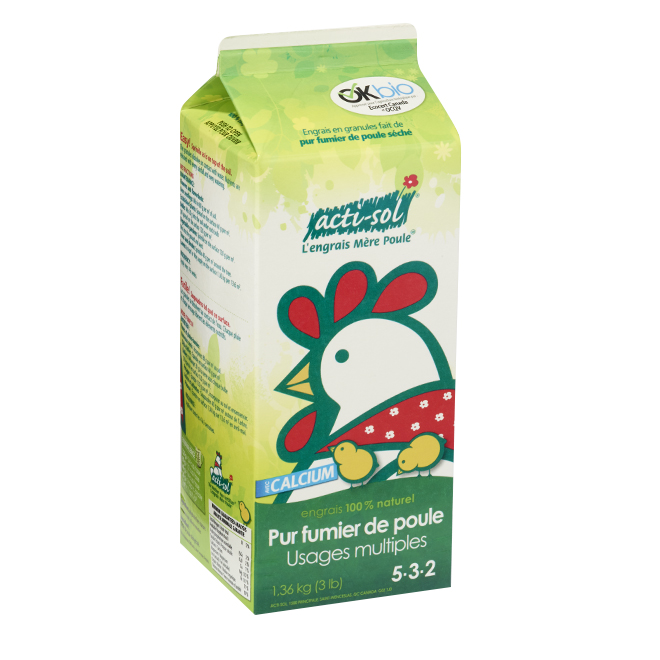 Pur fumier de poule, 1,36 kg