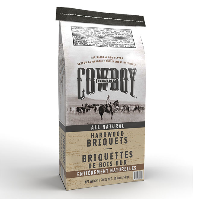 Cowboy 14-lb All-Natural Hardwood Briquets