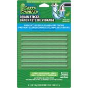 Green Gobbler Septic Safe Drain Sticks, 8-pc x 3.4-g