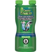 Green Gobbler Drain Clog Dissolver and Cleaner, Biodegradeable 458-ml - 2/Pack