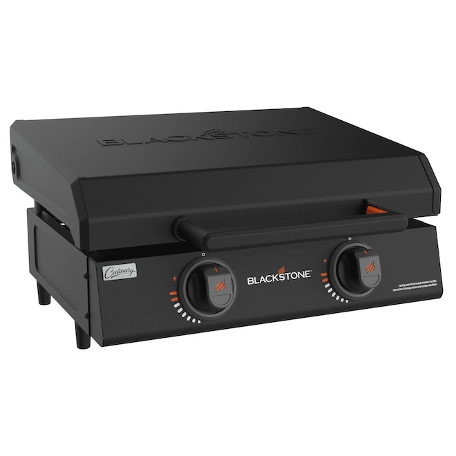 Blacstone Culinary Tabletop Griddle 22-in with Cover 10 500 BTU