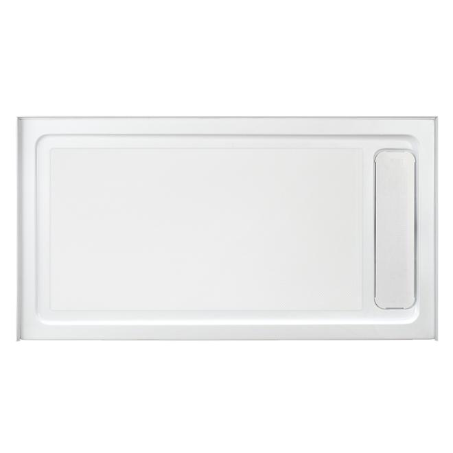 Ove Decors Erika 60-in x 32-in White Acrylic Reversible Shower Base