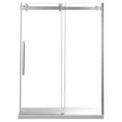 Ove Decors Sierra Sliding Shower Door - Tempered Glass - 60-in x 78.75-in