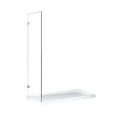 Ove Sydney 32-in Chrome Shower Side Panel