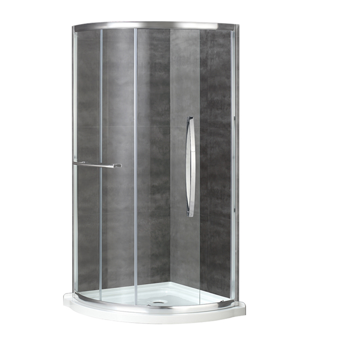 Image of Ove Decors | Karina Sliding Door Shower - Chrome - 36-In | Rona