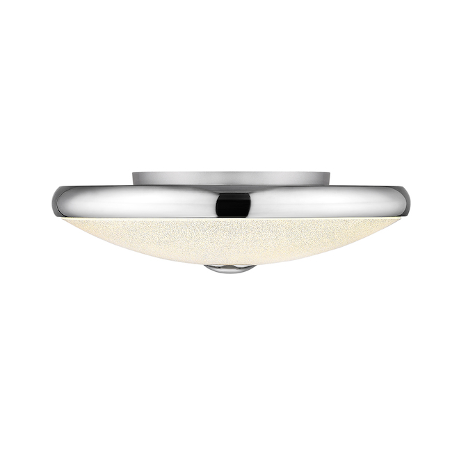 OVE Decors Karla Polished Chrome Flushmount