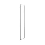 OVE Decors Grace 32-in Tempered Glass Side Panel for Corner Shower Enclosure with Chrome Hardware