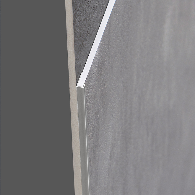 OVE Decors Lotus 31-in x 74-in Grey Concrete Finish Shower Panel