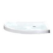 OVE Decors Caicos Shower Base - 31.5-in x 31.5-in x 3.5-in - Acrylic - White