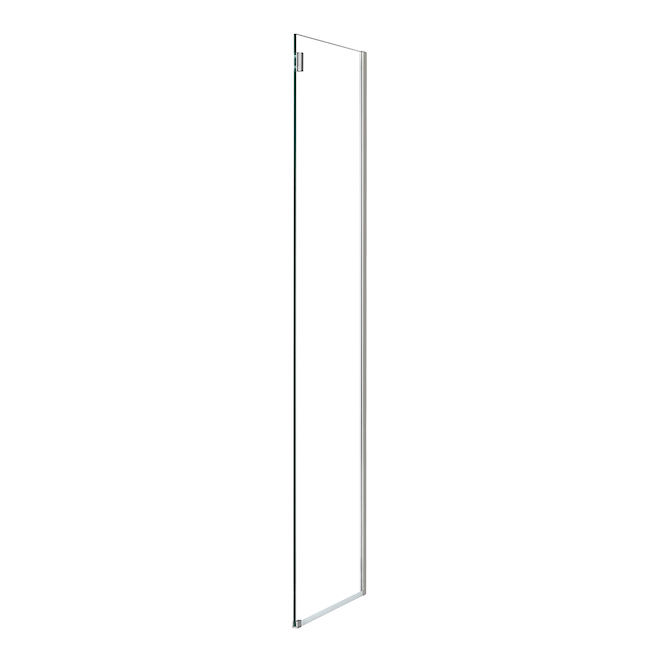 Image of Ove Decors | Bel 32-Po Clear Glass Side Shower Panel With Chrome Hardware | Rona