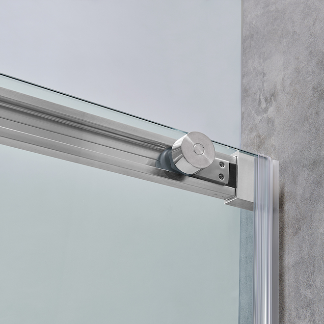 OVE DECORS Ove Venice Satin Nickel Tub Shower Door 0833440 | RONA