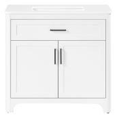 OVE Decors Alanis 36-in Vanity Traditional Style with 2 Doors - White