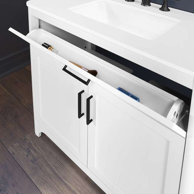 OVE Decors Alanis 36-in Vanity Traditional Style with 2 Doors - White