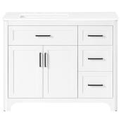 OVE Decors Alanis 42-in Vanity Traditional Style with 2 Doors - White