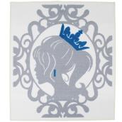 Tapis « Princesse », gris/bleu, 3'3