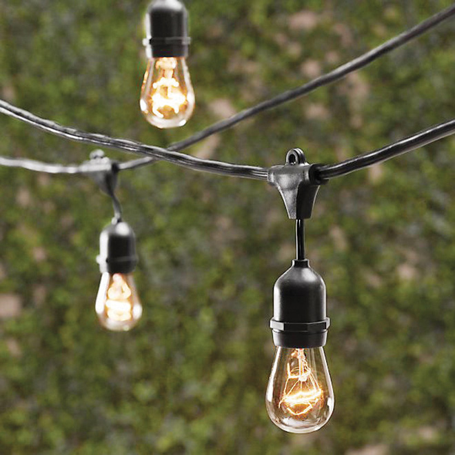 Everyday Essentials Outdoor Solar LED Mason Jar String Lights 10