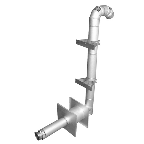 Versa Liner Pellet Stove Kit - Wall Thimble - Adaptor - Increaser